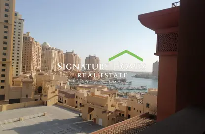 Apartment - 1 Bedroom - 2 Bathrooms for rent in East Porto Drive - Porto Arabia - The Pearl Island - Doha