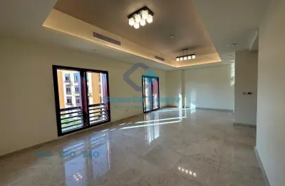Empty Room image for: Apartment - 1 Bedroom - 2 Bathrooms for rent in Downtown - Qatar Entertainment City - Lusail, Image 1