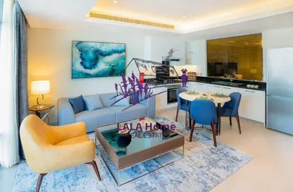 Apartment - 1 Bedroom - 1 Bathroom for rent in Abraj Bay - Abraj Quartiers - The Pearl Island - Doha