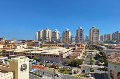 Apartment - 1 Bedroom - 2 Bathrooms for rent in West Porto Drive - Porto Arabia - The Pearl Island - Doha