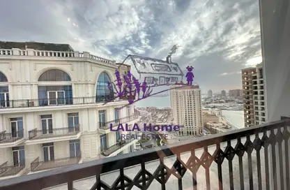 Apartment - 3 Bedrooms - 5 Bathrooms for rent in Viva West - Viva Bahriyah - The Pearl Island - Doha