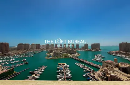 Apartment - 3 Bedrooms - 4 Bathrooms for rent in East Porto Drive - Porto Arabia - The Pearl Island - Doha