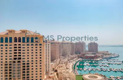 Apartment - 2 Bedrooms - 2 Bathrooms for rent in East Porto Drive - Porto Arabia - The Pearl Island - Doha