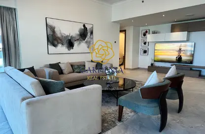 Apartment - 3 Bedrooms - 4 Bathrooms for rent in Lusail Residence - Marina District - Lusail