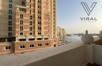 Apartment - Studio - 1 Bathroom for rent in Viva West - Viva Bahriyah - The Pearl Island - Doha