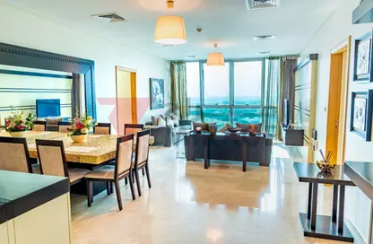 Apartment - 2 Bedrooms - 3 Bathrooms for rent in Zig Zag Tower B - Zig Zag Towers - West Bay - Doha