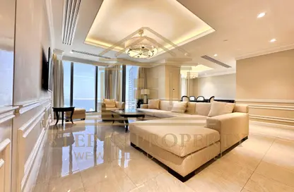 Apartment - 3 Bedrooms - 4 Bathrooms for rent in West Bay Tower - West Bay - West Bay - Doha
