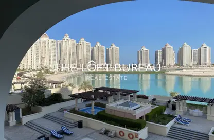 Apartment - 1 Bedroom - 2 Bathrooms for rent in Viva West - Viva Bahriyah - The Pearl Island - Doha