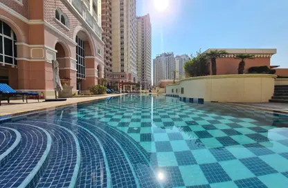 Apartment - 1 Bedroom - 2 Bathrooms for rent in Viva Central - Viva Bahriyah - The Pearl Island - Doha