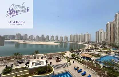 Apartment - 2 Bedrooms - 3 Bathrooms for rent in Viva West - Viva Bahriyah - The Pearl Island - Doha
