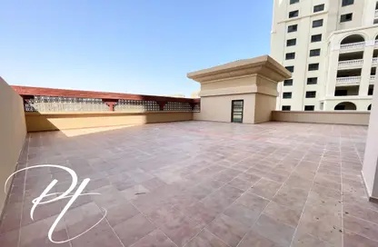 Terrace image for: Apartment - 2 Bedrooms - 3 Bathrooms for sale in Tower 24 - Porto Arabia - The Pearl Island - Doha, Image 1