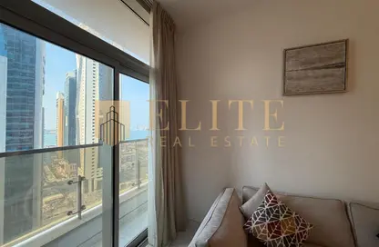 شقة - 2 غرف نوم - 2 حمامات للايجار في برج وست باي - الخليج الجنوبي - الخليج الغربي - الدوحة