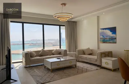 Apartment - 1 Bedroom - 2 Bathrooms for rent in Marina Tower 23 - Marina District - Lusail