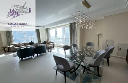 Apartment - 2 Bedrooms - 4 Bathrooms for rent in Lusail Residence - Marina District - Lusail