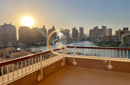 شقة - غرفة نوم - 2 حمامات للايجار في طريق بورتو الغربي - بورتو أرابيا - جزيرة اللؤلؤة - الدوحة