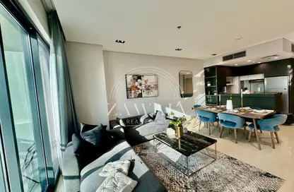 Apartment - 1 Bedroom - 2 Bathrooms for rent in Lusail Marina Heights - Marina District - Lusail