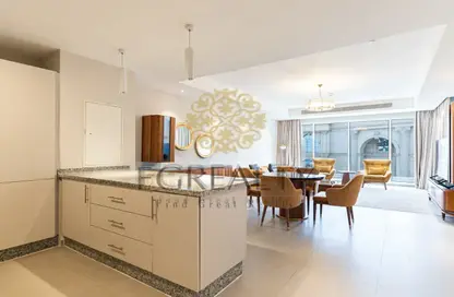 Apartment - 1 Bedroom - 1 Bathroom for rent in Downtown - Qatar Entertainment City - Lusail