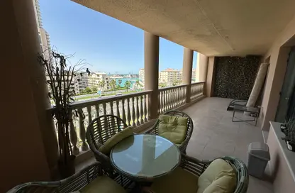 Apartment - 1 Bedroom - 2 Bathrooms for rent in One Porto Arabia - Porto Arabia - The Pearl Island - Doha