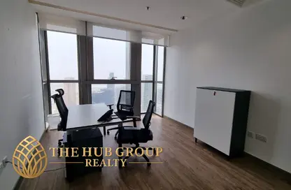 Office Space - Studio - 2 Bathrooms for rent in Palm Tower B - Palm Towers - West Bay - Doha