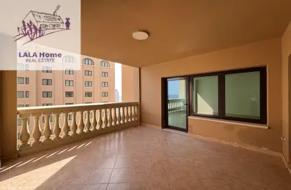 Apartment - 1 Bedroom - 2 Bathrooms for rent in East Porto Drive - Porto Arabia - The Pearl Island - Doha
