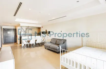 Apartment - Studio - 1 Bathroom for rent in East Porto Drive - Porto Arabia - The Pearl Island - Doha