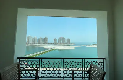 شقة - غرفة نوم - 2 حمامات للايجار في فيفا بحرية شرق - فيفا بحرية - جزيرة اللؤلؤة - الدوحة