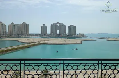 Apartment - 1 Bedroom - 2 Bathrooms for rent in Viva West - Viva Bahriyah - The Pearl Island - Doha