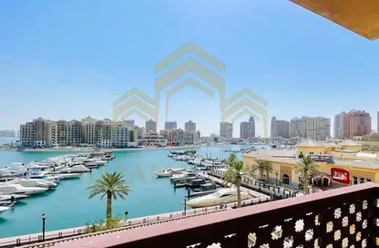 Water View image for: Townhouse - 2 Bedrooms - 3 Bathrooms for rent in East Porto Drive - Porto Arabia - The Pearl Island - Doha, Image 1