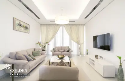Living Room image for: Villa - 4 Bedrooms - 5 Bathrooms for rent in Al Waab Street - Al Waab - Doha, Image 1