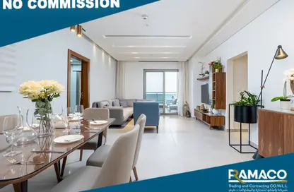Apartment - 2 Bedrooms - 2 Bathrooms for rent in Y Tower 14 - Marina District - Lusail