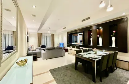 Apartment - 2 Bedrooms - 3 Bathrooms for rent in Le Mirage Executive Apartments - Fereej Bin Mahmoud - Doha