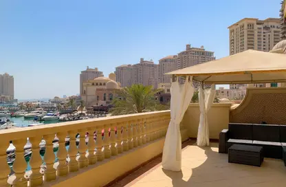 Townhouse - 2 Bedrooms - 3 Bathrooms for rent in East Porto Drive - Porto Arabia - The Pearl Island - Doha