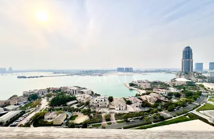 شقة - 3 غرف نوم - 5 حمامات للايجار في طريق بورتو الغربي - بورتو أرابيا - جزيرة اللؤلؤة - الدوحة