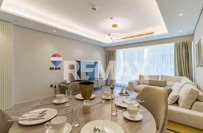 شقة - غرفة نوم - 2 حمامات للايجار في برج وست باي - الخليج الجنوبي - الخليج الغربي - الدوحة