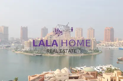 Apartment - 1 Bedroom - 2 Bathrooms for rent in East Porto Drive - Porto Arabia - The Pearl Island - Doha