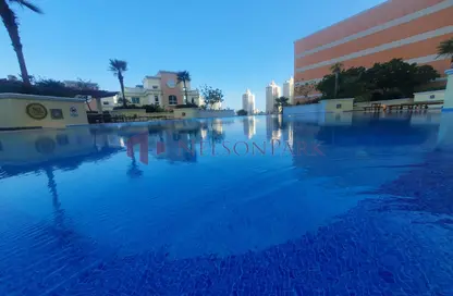 Apartment - Studio - 1 Bathroom for rent in Viva West - Viva Bahriyah - The Pearl Island - Doha