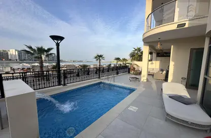 Townhouse - 3 Bedrooms - 5 Bathrooms for rent in Hilton Doha The Pearl Residences - Abraj Quartiers - The Pearl Island - Doha