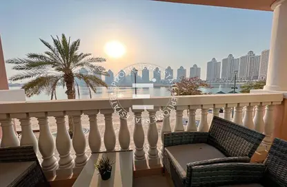 Apartment - 1 Bedroom - 2 Bathrooms for rent in Viva Bahriyah - The Pearl Island - Doha