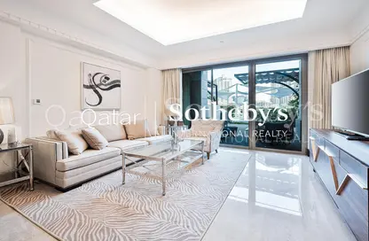 تاون هاوس - غرفة نوم - 1 حمام للايجار في The St. Regis Marsa Arabia Island - Marsa Arabia - جزيرة اللؤلؤة - الدوحة