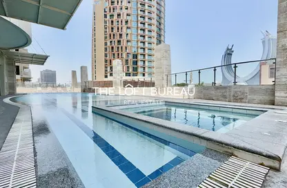 Apartment - 2 Bedrooms - 3 Bathrooms for rent in Lusail Residence - Marina District - Lusail