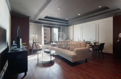 Apartment - 1 Bedroom - 2 Bathrooms for rent in East Porto Drive - Porto Arabia - The Pearl Island - Doha