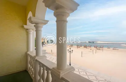 Balcony image for: Townhouse - 2 Bedrooms - 4 Bathrooms for rent in Venezia - Qanat Quartier - The Pearl Island - Doha, Image 1