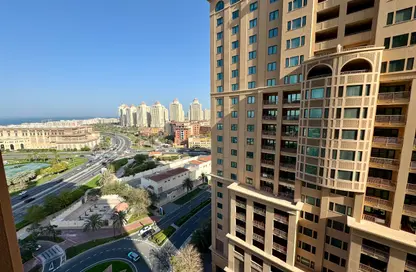 شقة - غرفة نوم - 2 حمامات للايجار في برج 18 - بورتو أرابيا - جزيرة اللؤلؤة - الدوحة