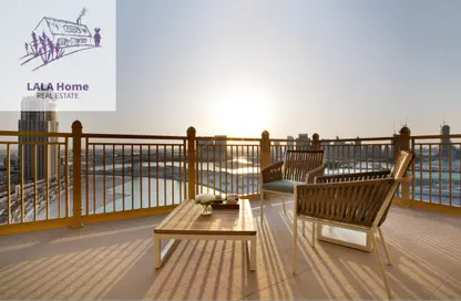 Apartment - 3 Bedrooms - 4 Bathrooms for rent in Abraj Bay - Abraj Quartiers - The Pearl Island - Doha