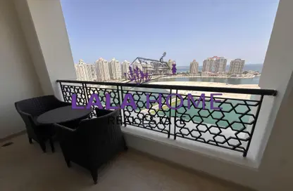شقة - 3 غرف نوم - 4 حمامات للايجار في فيفا بحرية شرق - فيفا بحرية - جزيرة اللؤلؤة - الدوحة