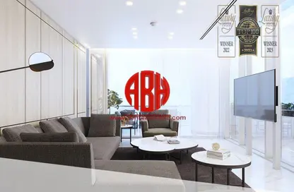Duplex - 1 Bedroom - 2 Bathrooms for rent in Marina District - Lusail