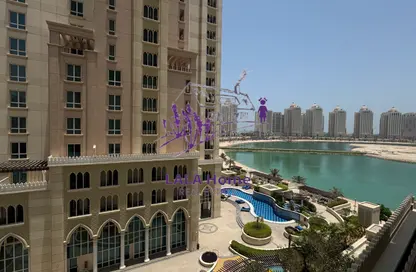 Apartment - Studio - 1 Bathroom for rent in Viva West - Viva Bahriyah - The Pearl Island - Doha