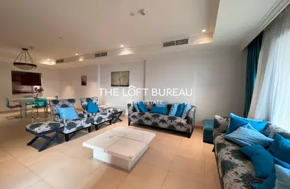 Apartment - 1 Bedroom - 2 Bathrooms for rent in East Porto Drive - Porto Arabia - The Pearl Island - Doha