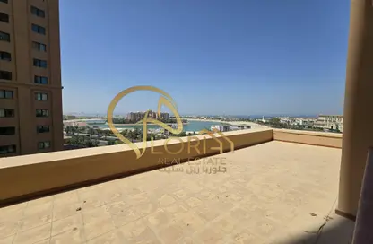 Apartment - 1 Bedroom - 2 Bathrooms for rent in East Porto Drive - Porto Arabia - The Pearl Island - Doha
