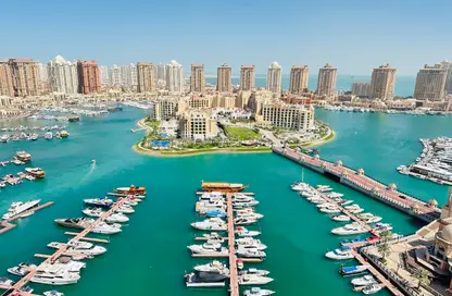 Penthouse - 4 Bedrooms - 6 Bathrooms for sale in East Porto Drive - Porto Arabia - The Pearl Island - Doha